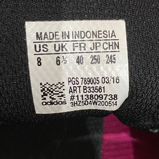 決まりました⭐︎adidas 運動靴　25cmの画像