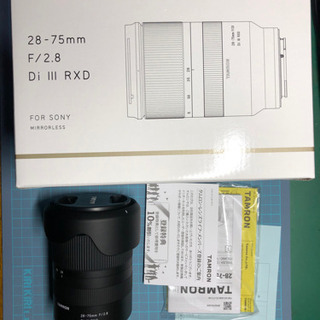タムロン 28-75mm F/2.8 Di III RXD (Model A036)の画像