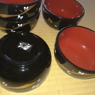 漆器風 多用丼 無料