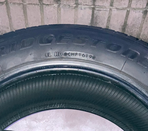 225/60R18 19年製　タイヤ　2本　BRIDGESTONE ブリヂストン　ブリジストン