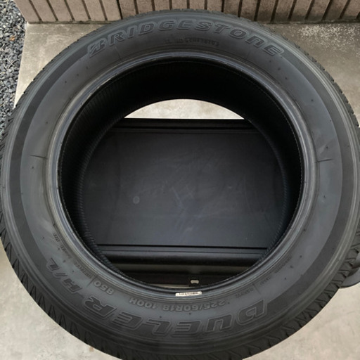 225/60R18 19年製　タイヤ　2本　BRIDGESTONE ブリヂストン　ブリジストン