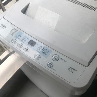 洗濯機　一人暮らし　4.5キロ
