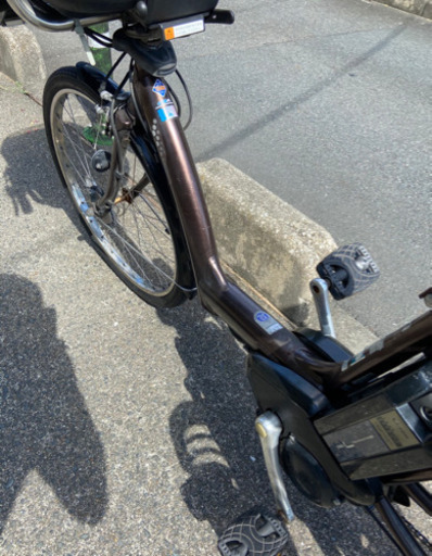 BRIGESTONE 電動自転車　ミニチャリ　新品パーツ多数あり