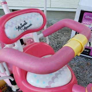 ミニーちゃん　おしゃべり三輪車　の画像