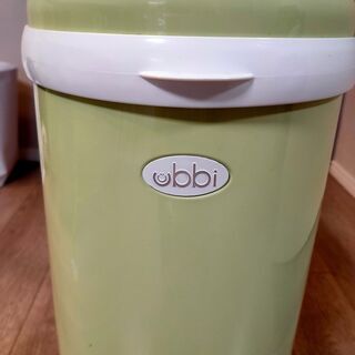 【引取先決定】Ubb（ウッビー）　 おむつ用のゴミ箱（グリーン）の画像