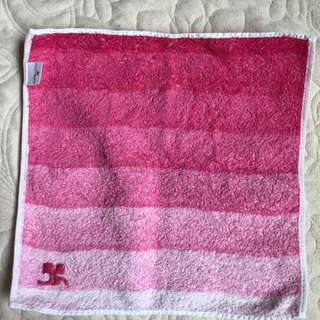 クレージュ　タオルハンカチの画像