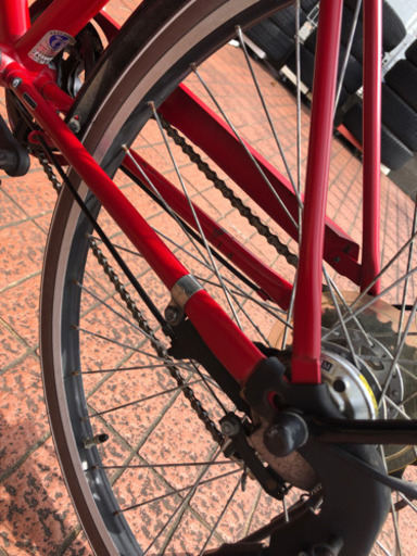 【お値下げ】オススメ‼︎   26インチ　自転車　ママチャリ　レッド　