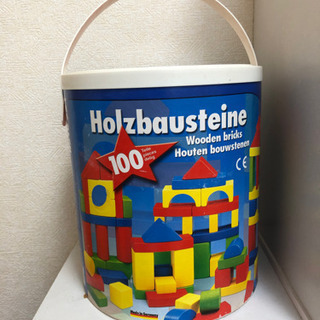 《お譲り先決定》ドイツの積み木100ピース