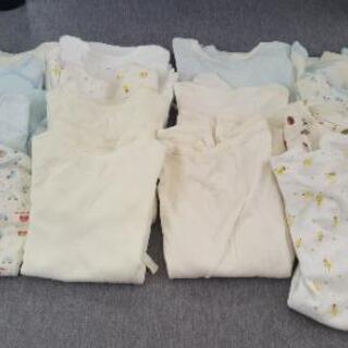 男の子用短肌着、コンビ肌着