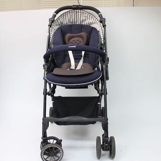 882)Combi コンビ ベビーカー メチャカルハンディ オート4キャス compact エッグショックHG マルチフィットフットマフ セット売りの画像