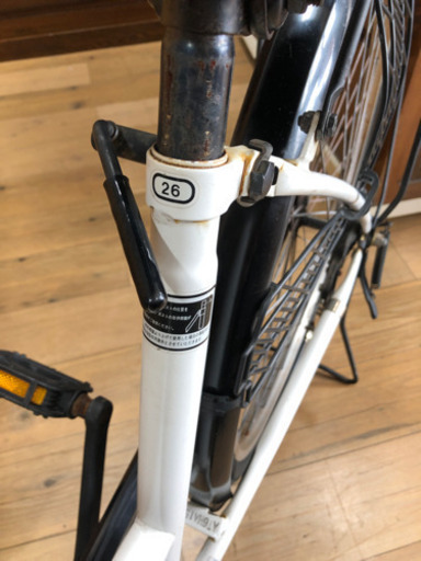【お値下げ‼︎】お買得‼︎   オススメ‼︎   ホワイト　26インチ　ママチャリ　自転車　