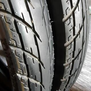 カブ50タイヤ中古前後セット