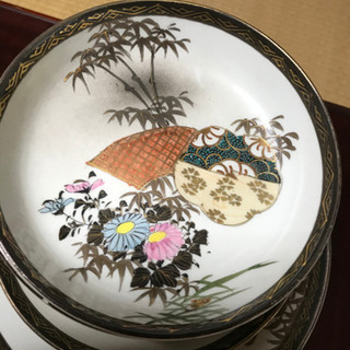 大正　九谷焼セット　の画像