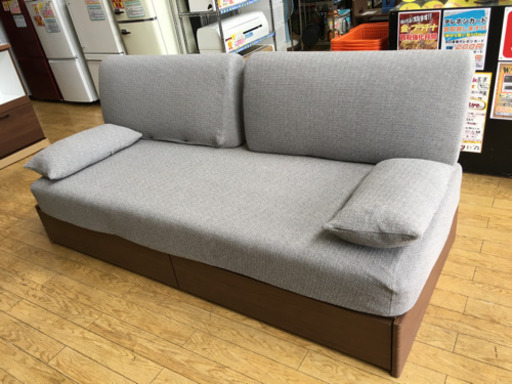 定価7万円 極美品 ニトリ ベッドソファ B3-USB 現行品 3WAY 使用期間短め