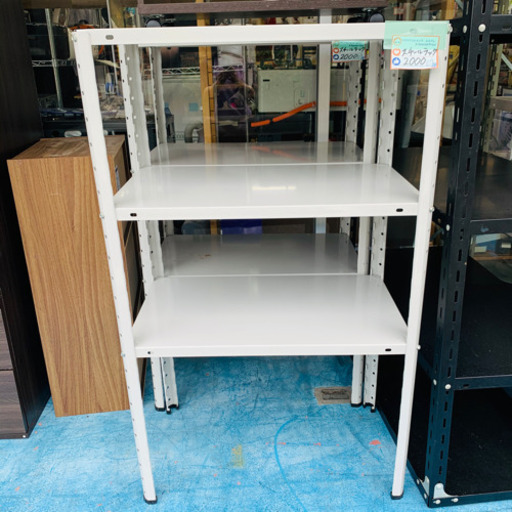 ✨スチールラック入荷しました✨3段スチールラック
