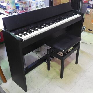 電子ピアノ 88鍵 2012年製 F-120 ローランド 黒 イス付き ブラック