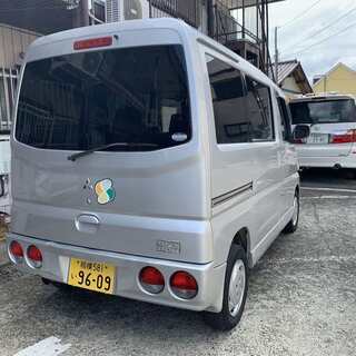 乗って帰れます：全て込み24万円：タウンボックス ＬＸ ハイルーフ ４ＷＤ：6万キロ：車検　令和3年3月21日まで：平成16年：オートマ：キーレス：下取り可能 の画像