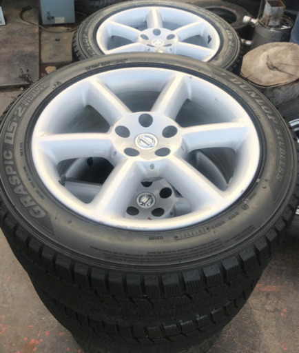 タイヤホイールセット　4本　スタッドレス　Z33 フェアレディZなど