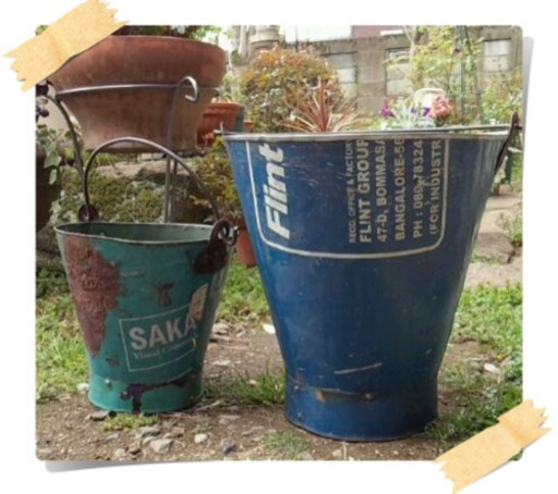 バケツ　L ドラム缶リサイクル品