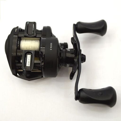 AbuGarcia 美品 レヴォ レボ REVO04 X バス 池 ダム  REVO4 X リール 釣具 魚釣り フィッシング ベイトリール(0220352510)