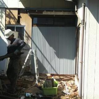 家屋解体の片付けスタッフ募集の画像