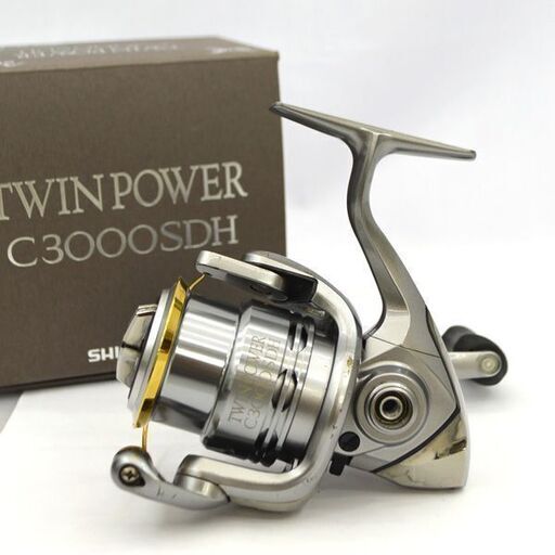 SHIMANO 11ツインパワー C3000SDH エギング シーバス チヌ 磯 堤防  02720 リール 釣具 魚釣り フィッシング スピニングリール (0220352515)