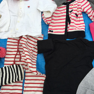 子供服 まとめ売り女の子 セット 80サイズ 冬の画像