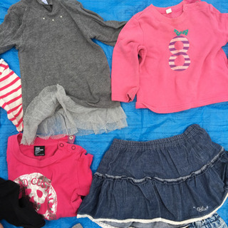 子供服 まとめ売り女の子 セット 80サイズ 冬の画像