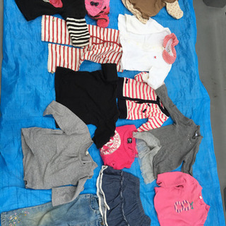 子供服 まとめ売り女の子 セット 80サイズ 冬の画像