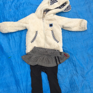 子供服 まとめ売り女の子 セット 80サイズ 冬の画像