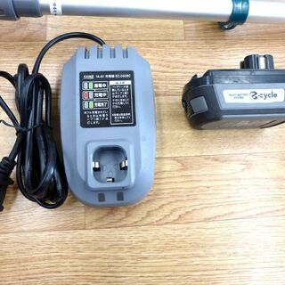 草刈機 刈払機 グラストリマー コードレス カインズ 充電式 BGT-160 14.4V バッテリー 充電器付 中古 ☆札幌市 清田区 平岡の画像