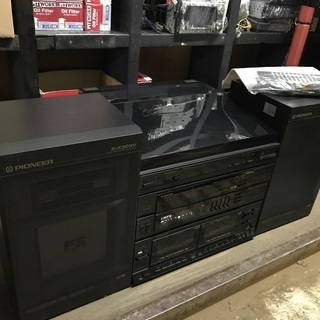 売却済」かなり懐かしいミニコンポ パイオニア プライベート