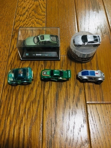 ミニカー　5台　saab 9-3 viggen他