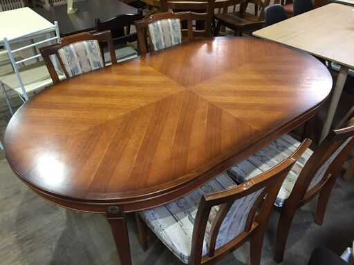 コスガ家具ダイニング5点セット