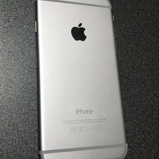 【値下げしました】iPhone 6 16GB スペースグレイ au バッテリー新品交換済の画像