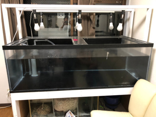 1500×750×500 アクリル水槽