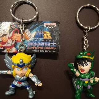 ■新品・未使用!!■聖闘士星矢フィギュアキーホルダー■青銅聖闘士...