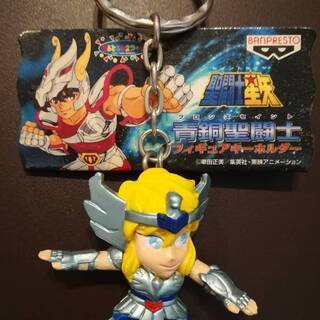 ■新品・未使用!!■聖闘士星矢フィギュアキーホルダー■青銅聖闘士■キグナス氷河＆ドラゴン紫龍■２種セット■の画像
