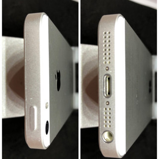 iPhone SE Silver 16 GB SIMフリー #166