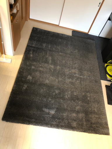 【IKEA】カーペット　グレー
