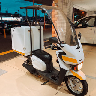 屋根、BOX付きバイク GEAR 配達バイク 50cc