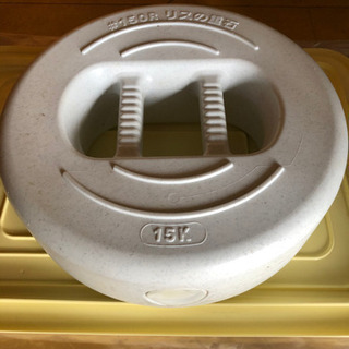 漬物石　つけもの石　15kg＋12kg