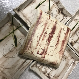 和風 日本風  和皿  四角皿  和食器  値下げの画像