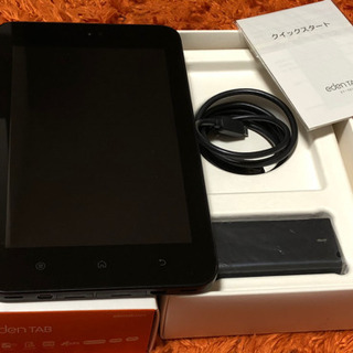 中古品　タブレット　edenTAB 