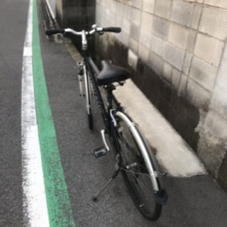 値下げ可　21段変速　パンク防止剤入り　大きめサイズ　クロスバイク　改造点多数の画像