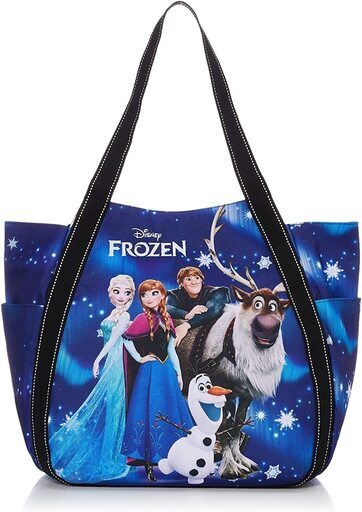 【新品】【ディズニー】トートバッグ ディズニー バルーントート 大容量 マザーズバッグ アナ雪キャラクター皆