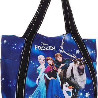 【新品】【ディズニー】トートバッグ ディズニー バルーントート 大容量 マザーズバッグ アナ雪キャラクター皆の画像