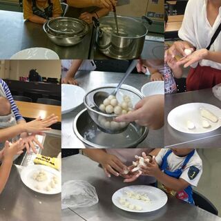 親子クッキング☆お月見だんごをつくろう♪1〜3歳向け