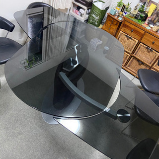 ア*ー様 Calligaris カリガリス◆センターテーブル◆ガラス◆展示品 カリガリス アトーロ ローテーブル ／ Calligaris ATOLLO Table[CS5098