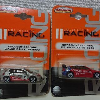 マジョレット 「シトロエン& プジョー」WRC ラリーカー2 台セット